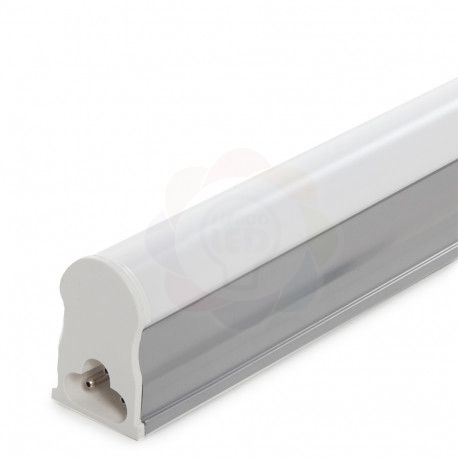 Lâmpada LED Tubular com Calha T5 60 cm 10w Branca Fria