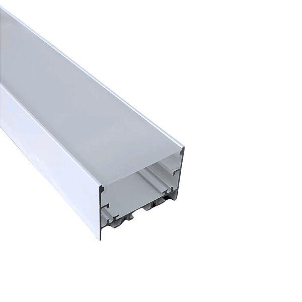 Perfil de LED Branco Sobrepor 10 x 3,5 cm Barra 2m