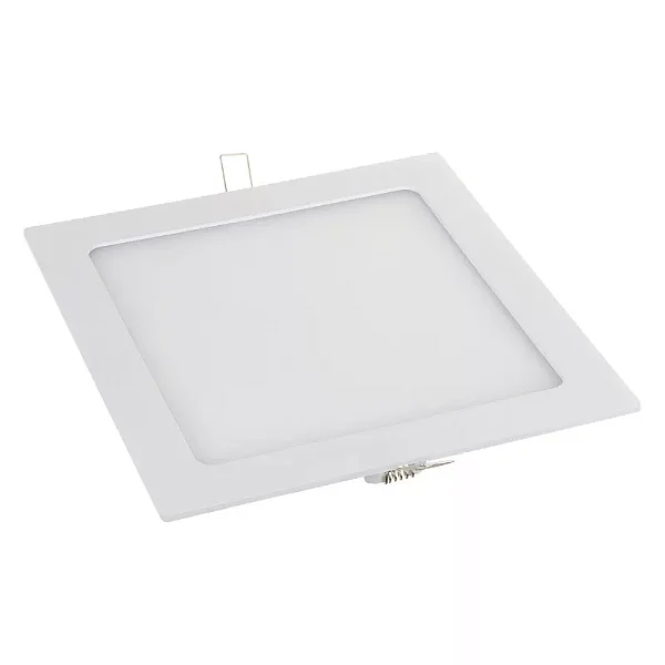 Plafon LED 18w Embutir Quadrado Branco Frio
