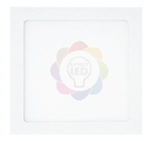 Plafon Led 18w Embutir Quadrado Branco Quente