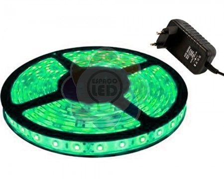 Fita de LED 3528 com 5 Metros Verde