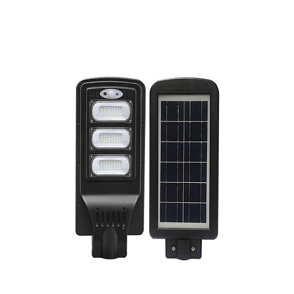 Luminária Pública Solar 3 Módulo 150W 6000k