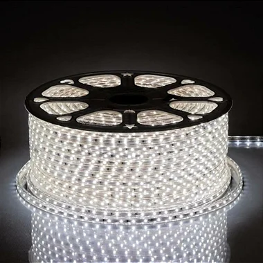 Mangueira de LED 5050 Chata Branco Frio o METRO