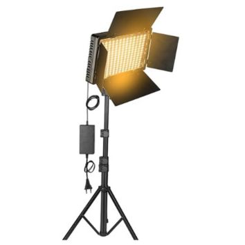 Kit De Iluminação Led Foto Video + Controle Tripé