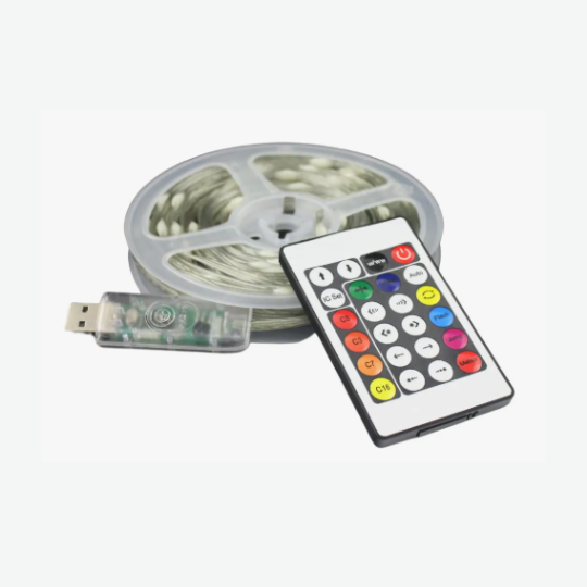 Cordao de LED com 10 Metros RGB/USB 5v Bluetooth