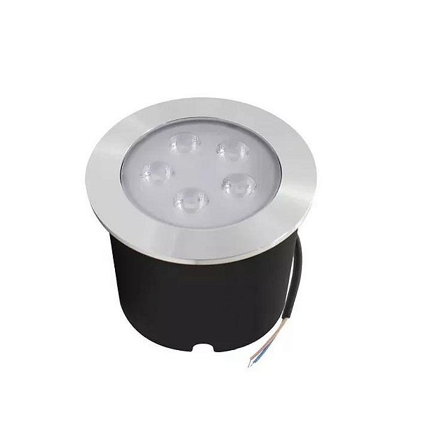 Balizador de Chão Branco Quente 5w