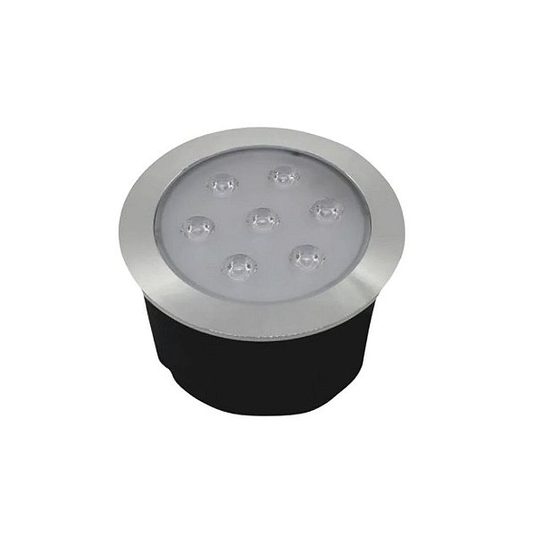 Balizador de Chão Branco Frio 7w