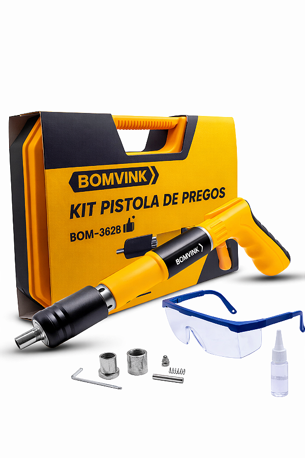 Pistola de Pregos Bomvink Fixa Pino