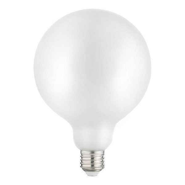 Lâmpada LED Filamento G95 Leitosa 4w Ambar