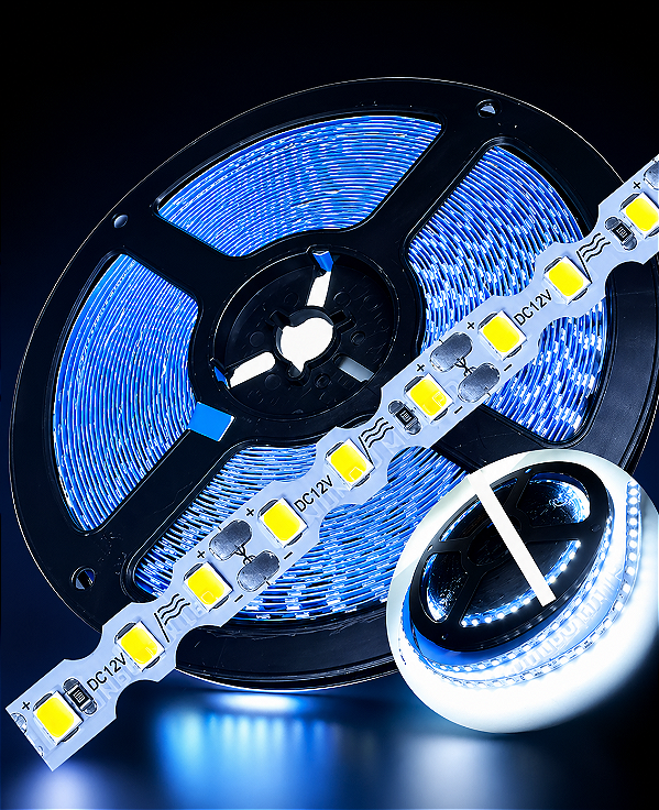 Fita de LED Segunda Geração 120 Leds 5 Metros 12v