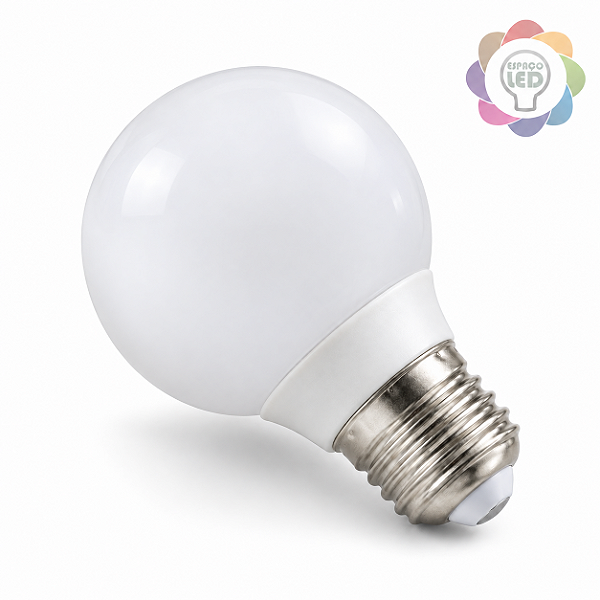 Lâmpada LED Bolinha 3W 24V Branca Fria