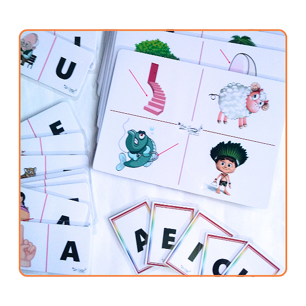 DOMINÓ & BINGO DAS VOGAIS | JOGO PEDAGÓGICO | EDUCAÇÃO INFANTIL | ALFABETIZAÇÃO