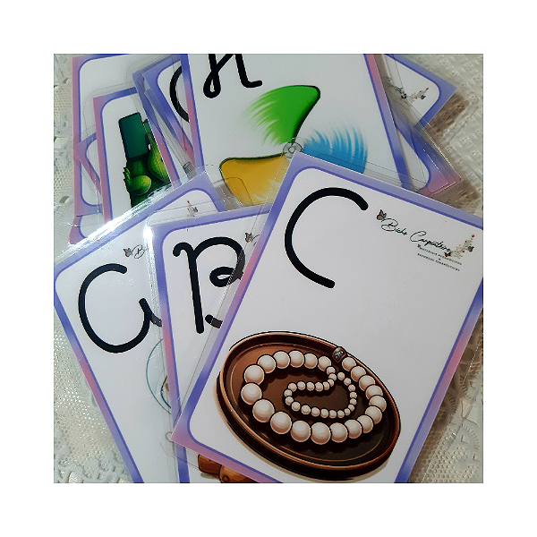 ALFABETO MÓVEL LETRA CURSIVA MAIÚSCULA | JOGO EDUCATIVO | ALFABETIZAÇÃO