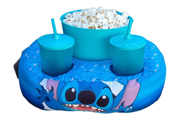 KIT PIPOCA STITCH. ESCOLHA PERFEITA PARA ASSISTIR JUNTINHO, BEM NO ESTILO DISNEY
