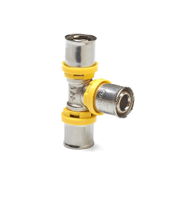 Prensar Gas Te de Redução Dn 26x16x26 mm