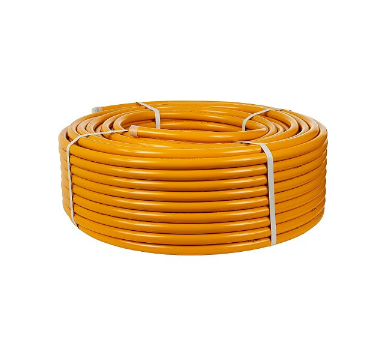 Maygas Tubo Multicamada Gas Amarelo Com Protecao U.V Dn 25 mm