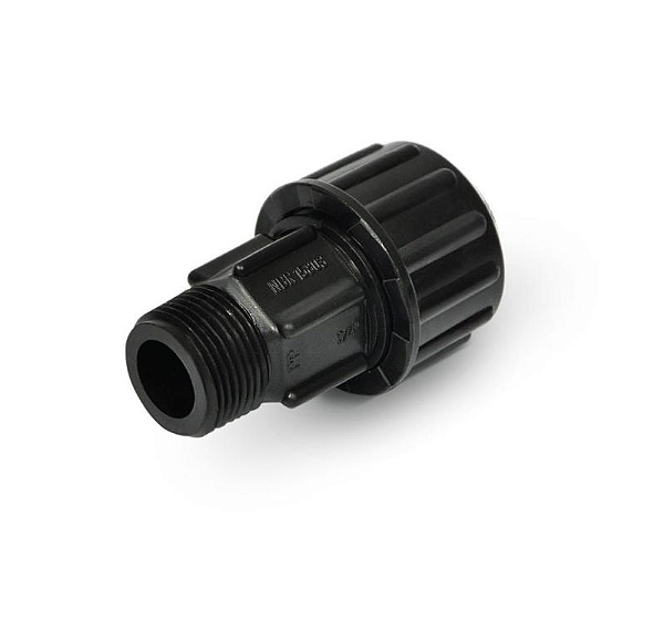 AcquaBLUE PP Conector Macho Compressao DN 20x1/2" - 7022012