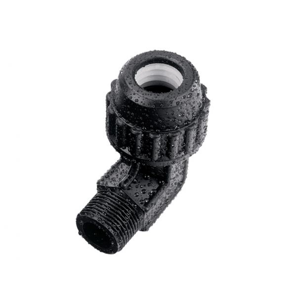 AcquaBLUE PP Joelho Macho Compressao DN 20x3/4" - 7062034