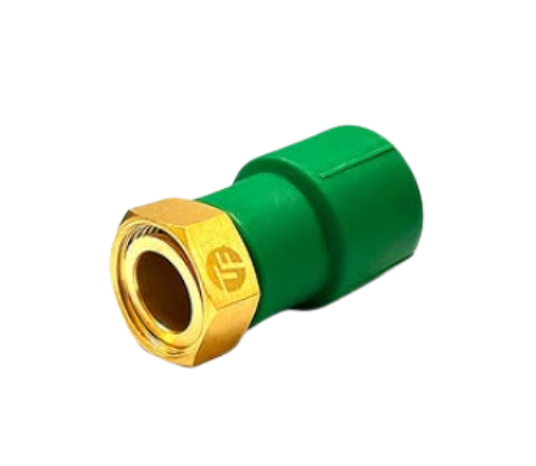 TopFusion PPR Conector Femea Móvel Dn 25 x 3/4"