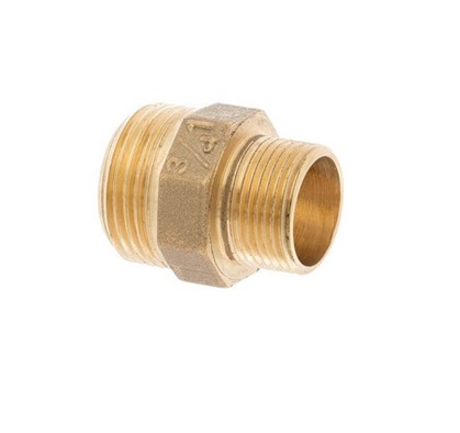 RR Niple Red. Latao - 3/4" x 1/2" - 83920