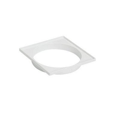 Dacunha Porta Grelha Plástico Branco Quadrado para Caixa Sifonada Dn 100