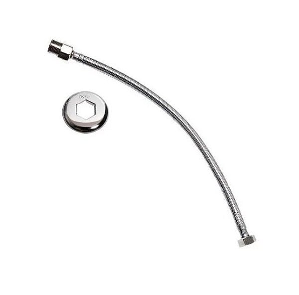 Deca Ligacao Flexivel 60 cm Macho e Femea Malha Inox Dn 1/2 4607.C.060