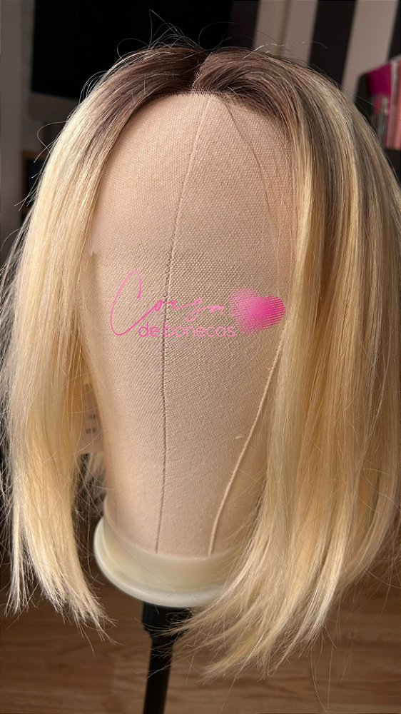 LACE FRONT  HUMANA  COCOCHANEL  45 CM ( Tela HD) 180% DE DENSIDADE
