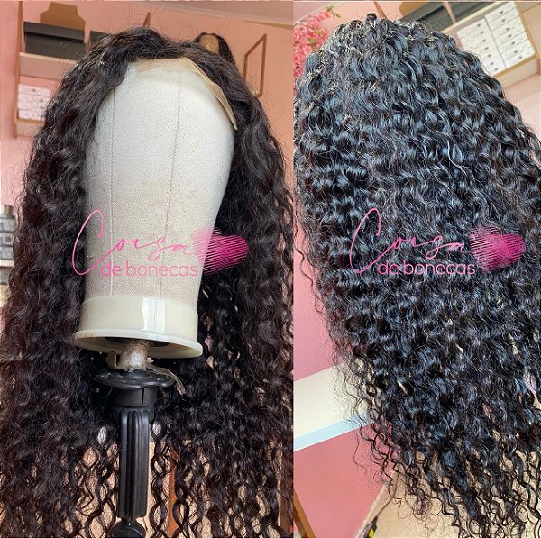 LACE FRONT HUMANA ALINE  4X4 70CM / - TELA TRANSPARENTE