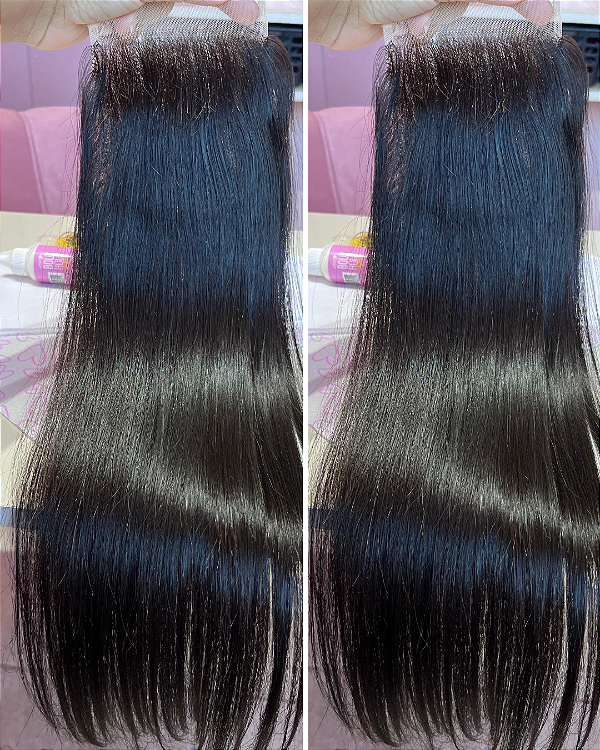 TOP CLOSURE 10x10 CABELO HUMANO LISA 55CM