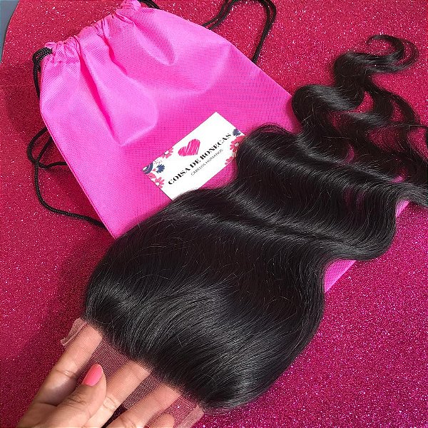 TOP CLOSURE 10x10  HUMANA ONDULADA  45CM