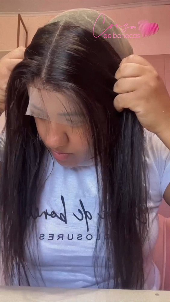 FRONTAL CLOSURE LISA 45CM COM ELASTIC BAND