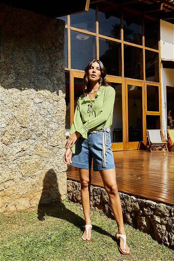 BLUSA BABADO