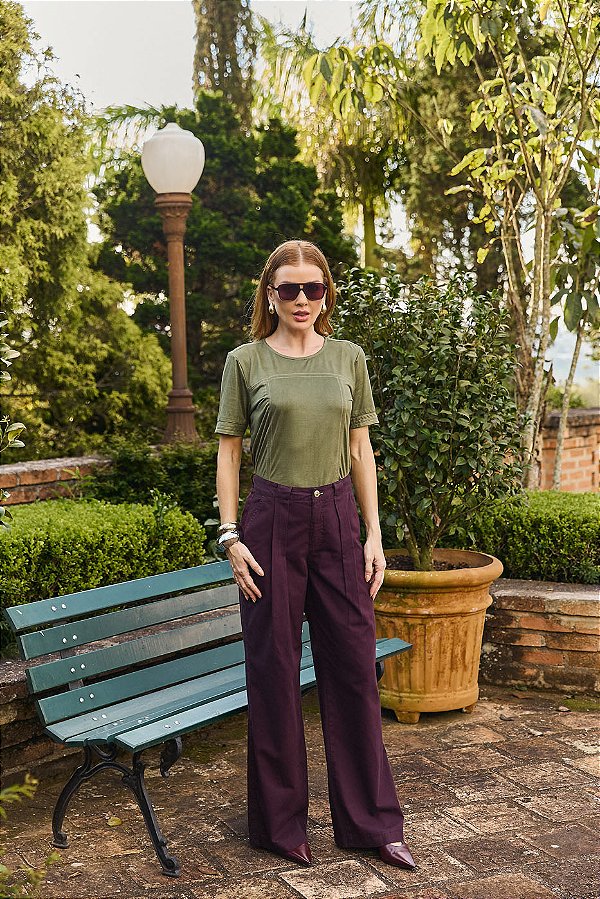 WIDE LEG RELAXED COLOR