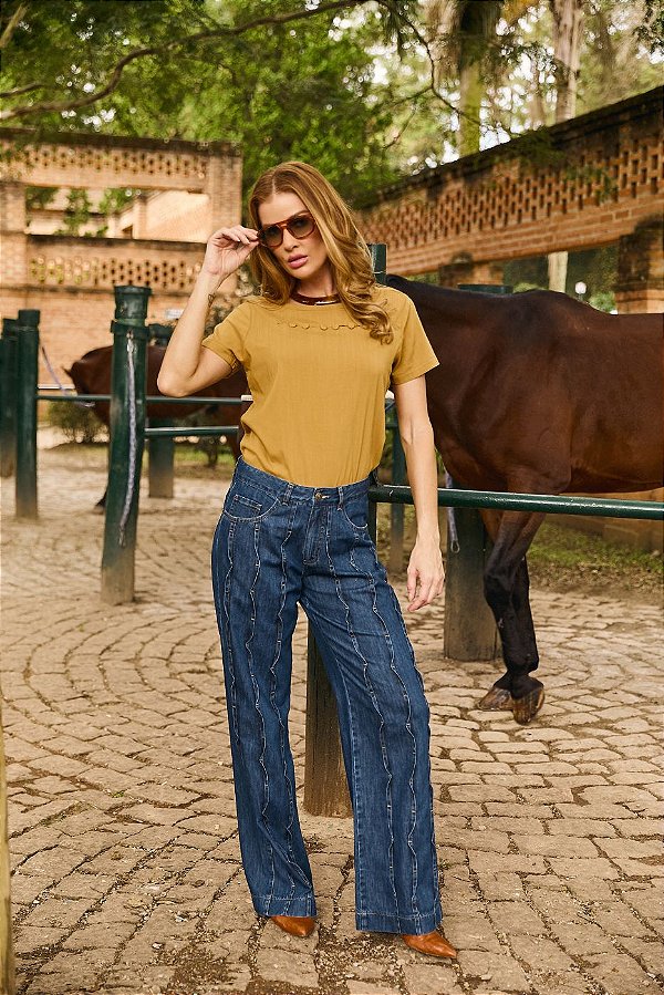 WIDE LEG OND. E PREGAS