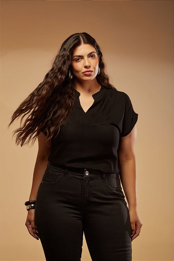 BLUSA PREGAS GOLA