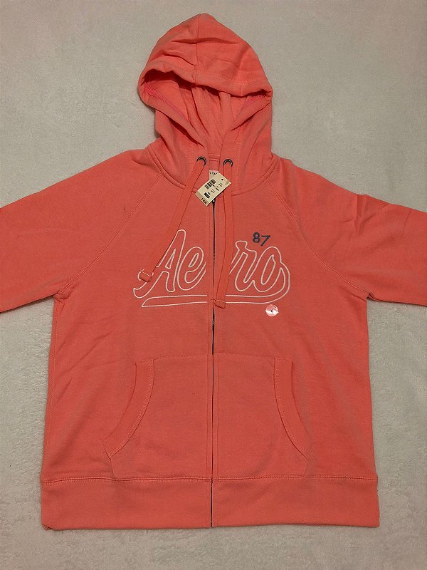 Moleton Aeropostale c/ Capuz - Feminino - Importado Original
