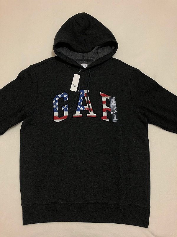 Moletom GAP c/ Capuz Masculino - Original - Importado - Médio