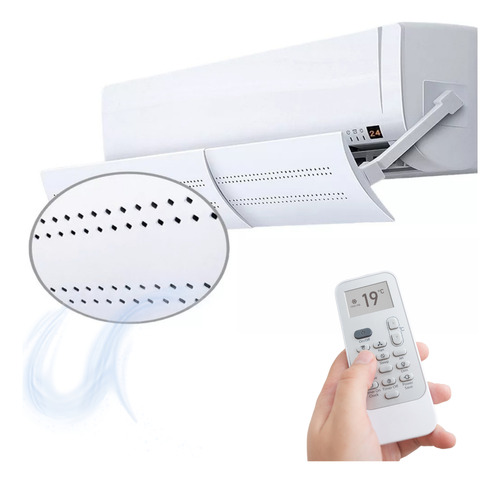 Refletor Ar Condicionado Barreira Defletor Difusor Split