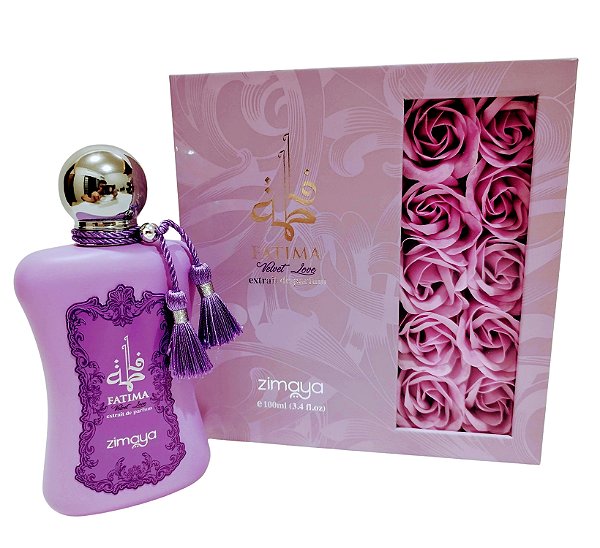 Perfume Zimaya Fatima Velvet Love Extrait De Parfum 100ml