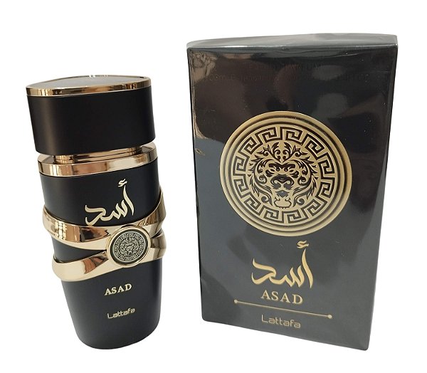 Perfume Lattafa Asad Preto Eau De Parfum 100ml
