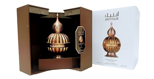 Perfume Lattafa Antique Niche Emarati Perfumes Eau De Parfum 100ml