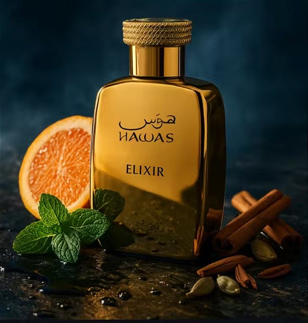Perfume Hawas Elixir Rasasi eau de paurfum 100ml