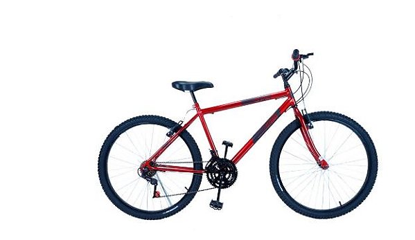 BICICLETA FORSS ARO 26 SPIKE 18V VERMELHA