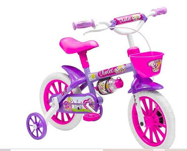 BICICLETA NATHOR ARO 12 VIOLET
