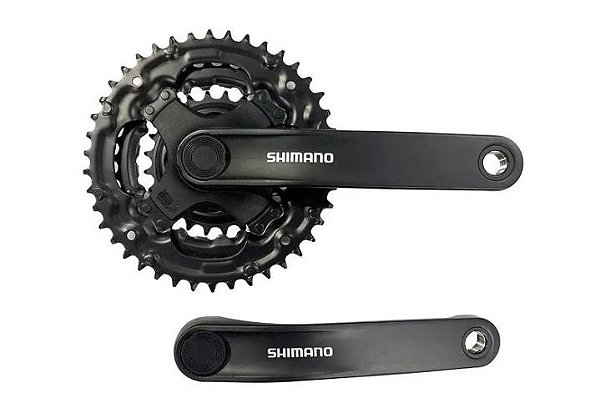 PEDIVELA TRIPLO SHIMANO TY301 (24/34/42)