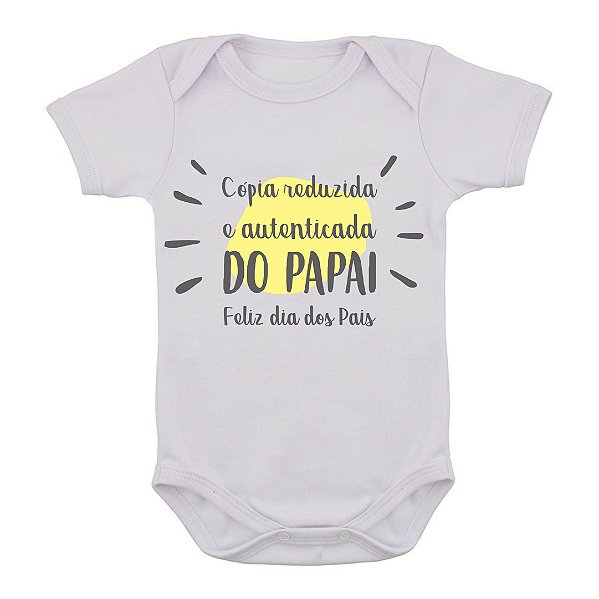 Body De Bebe Copia Reduzida Do Papai Body De Bebe Feito Com Amor E Cuidado