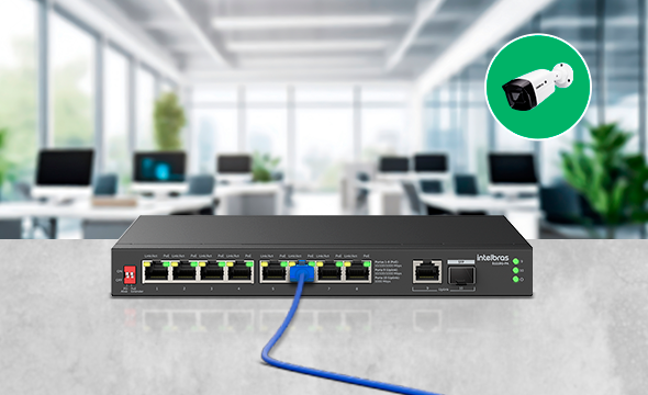 SWITCH NAO GERENCIAVEL 10 PORTAS 1000MBPS S1110G-PA