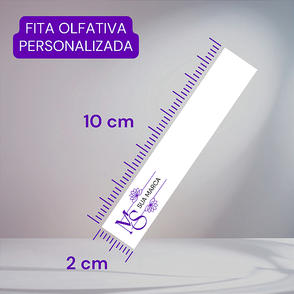 Fita Olfativa Personalizada 10 cm x 2 cm