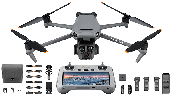 Drone Dji Mavic 3 Pro Fly More Combo (DJI RC) - Tecno Drones - A Mais  Completa Loja de Drones do Brasil