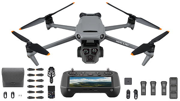 Drone Dji Mavic 3 Pro Fly More Combo (DIJ RC Pro)